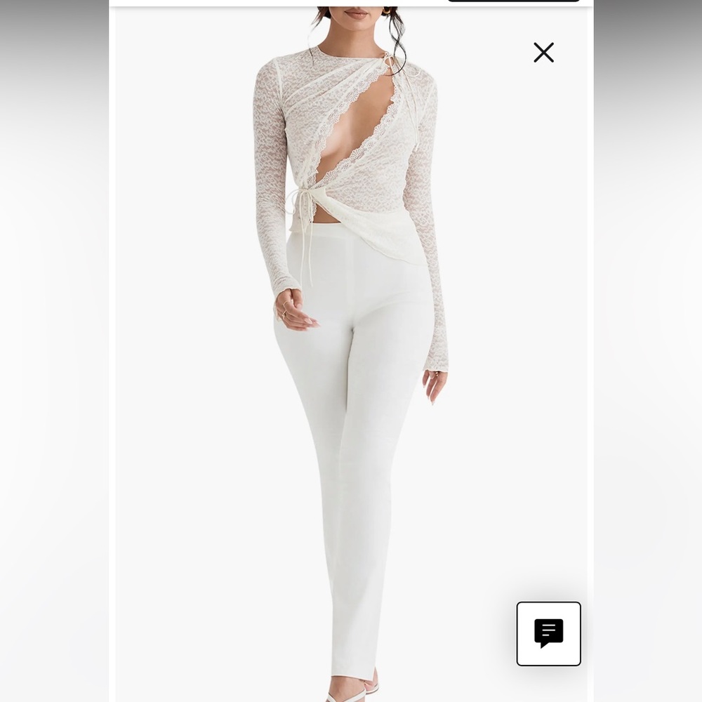 House of CB Laurel high waisted trousers WORN ONCE